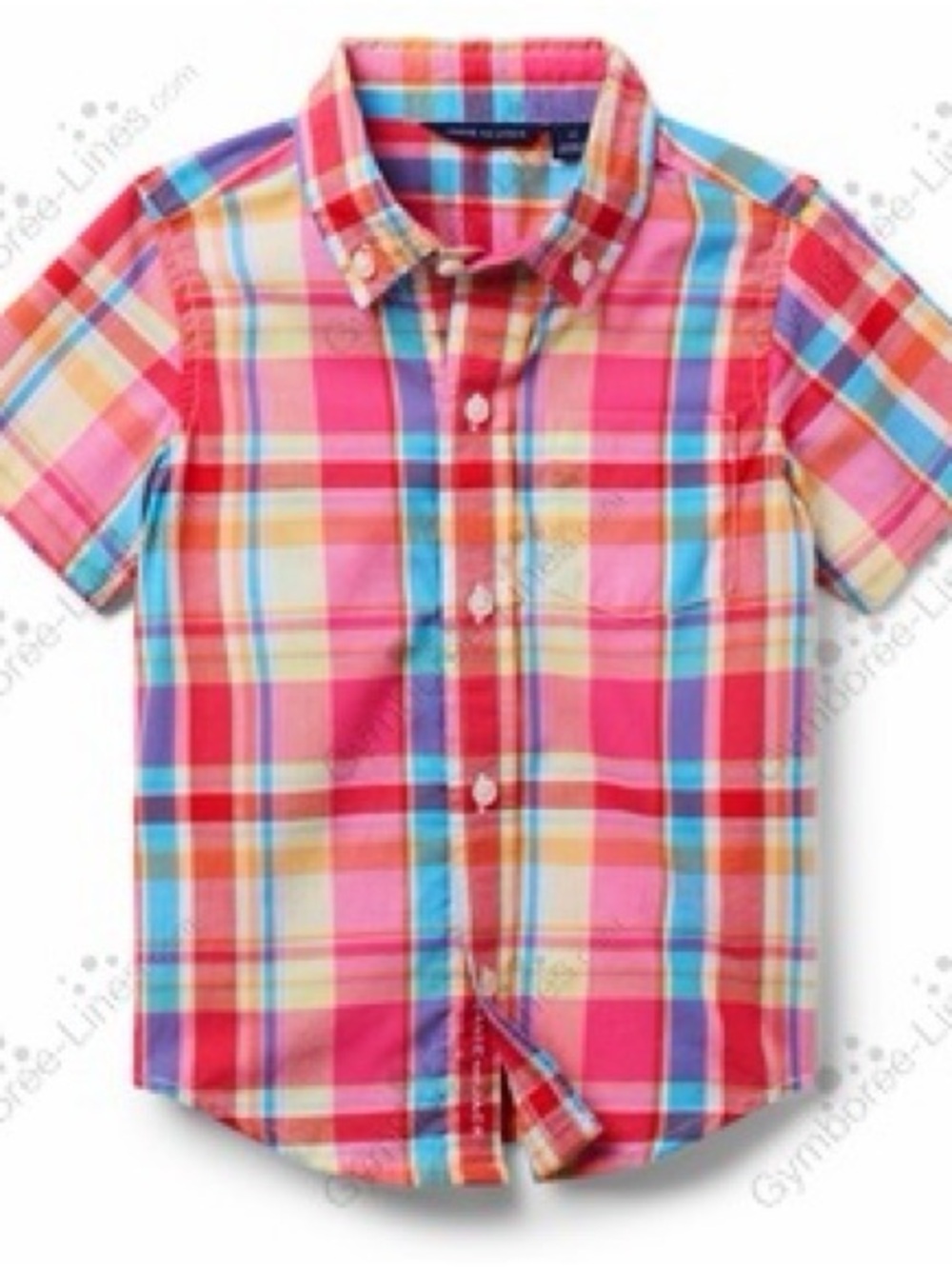 Janie and Jack The Madras Plaid Shirt